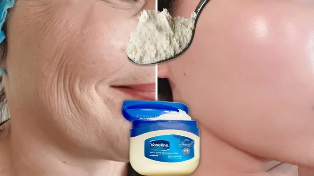 وازلین برای چروک زیر چشم